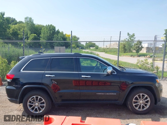 2014 Jeep Grand Cherokee Limited with VIN 1C4RJFBM5EC496734, listed as a IAAI auction lot 42809206 with 68,983 mi miles and . Bid and sale history available at DreamBid. Image 13.