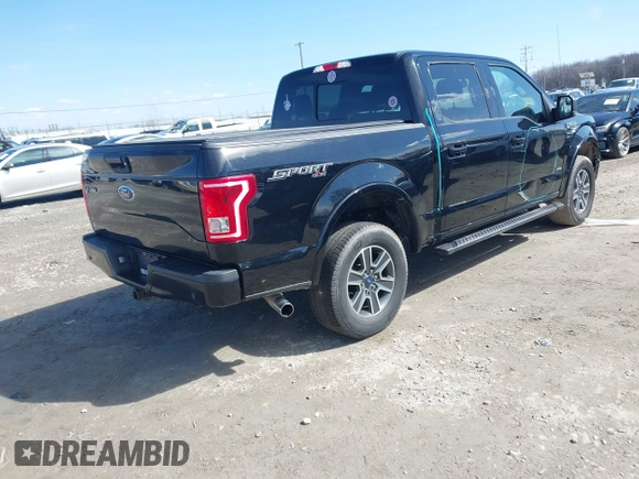 2016 Ford F-150 XLT with VIN 1FTEW1EG9GFD14690, listed as a IAAI auction lot 41984532 with 119,364 mi miles and . Bid and sale history available at DreamBid. Image 4.