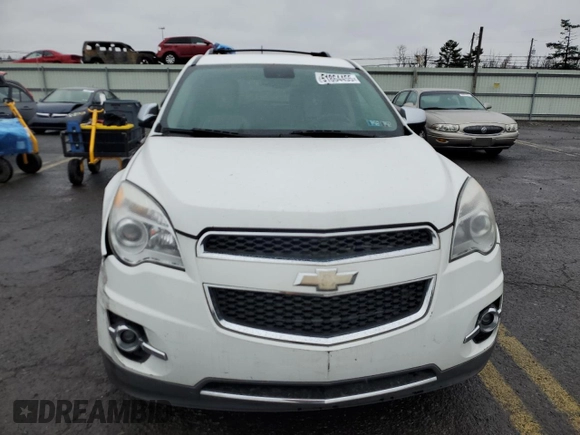 2012 Chevrolet Equinox LTZ with VIN 2GNFLGEK0C6155963, listed as a Copart auction lot 51864455 with 141,380 mi miles and Salvage Title. Bid and sale history available at carsss.com. Image 5.