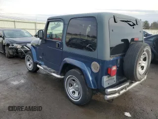 2003 Jeep Wrangler X with VIN 1J4FA39S93P352545, listed as a Copart auction lot 47069095 with 178,747 mi miles and Salvage Title. Bid and sale history available at carsss.com. Image 2.