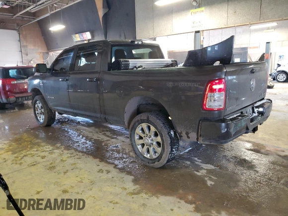 2022 Ram 2500 Big Horn with VIN 3C6UR5DL3NG171067, listed as a Copart auction lot 45877835 with 39,952 mi miles and Salvage Title. Bid and sale history available at carsss.com. Image 2.