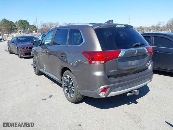 2018 Mitsubishi Outlander PHEV SEL with VIN JA4J24A53JZ059664, listed as a IAAI auction lot 41751587 with NaN miles. Bid and sale history available at carsss.com. Image 3.