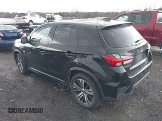 2020 Mitsubishi Outlander Sport ES 2.0 with VIN JA4AR3AU2LU026684, listed as a IAAI auction lot 41251022 with 142,379 mi miles. Bid and sale history available at carsss.com. Image 3.