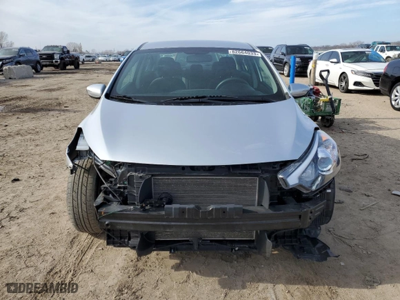 2014 Kia Forte LX with VIN KNAFX4A67E5219254, listed as a Copart auction lot 82664033 with 34038 miles and Salvage Title. Bid and sale history available at carsss.com. Image 5.