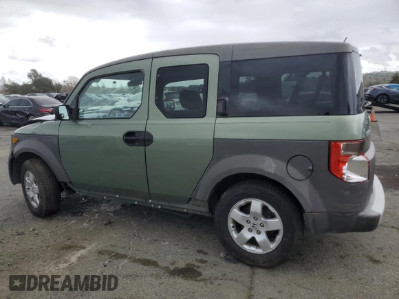 2005 Honda Element EX with VIN 5J6YH18625L015657, listed as a Copart auction lot 50836165 with 184,845 mi miles and Salvage Title. Bid and sale history available at DreamBid. Image 2.