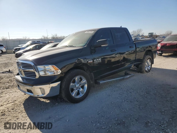 2019 Ram 1500 Big Horn with VIN 1C6RR7TT7KS623562, listed as a Copart auction lot 83862704 with 81,793 mi miles and Salvage title. Bid and sale history available at DreamBid. Image 1.