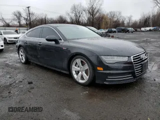 2016 Audi A7 3.0 Prestige with VIN WAU2GAFC8GN076071, listed as a Copart auction lot 48846595 with 83,510 mi miles and Salvage Title. Bid and sale history available at carsss.com. Image 4.