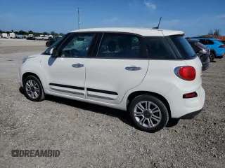 2018 FIAT 500L Pop with VIN ZFBCFAAH1JZ040688, listed as a Copart auction lot 48106215 with 50,096 mi miles and Salvage Title. Bid and sale history available at DreamBid. Image 2.