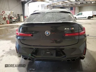 2022 BMW X4 M z VIN 5YM23EC05N9J23246, wystawiony jako Copart lot #48730835 z przebiegiem Nie podano mil oraz Szkoda całkowita • Salvage title. Historia ofert i sprzedaży dostępna na DreamBid. Obrazek 6.