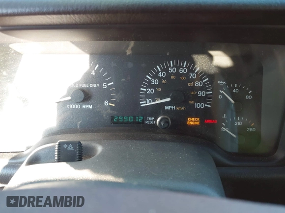 1997 Jeep Cherokee Sport with VIN 1J4FJ68S9VL569350, listed as a IAAI auction lot 41033623 with 299,012 mi miles. Bid and sale history available at carsss.com. Image 7.
