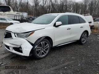 2018 Acura MDX Advance with VIN 5J8YD3H88JL006116, listed as a Copart auction lot 83641174 with 91,116 mi miles and Salvage title. Bid and sale history available at DreamBid. Image 1.