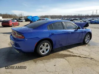 2019 Dodge Charger SXT with VIN 2C3CDXBG7KH745559, listed as a Copart auction lot 48002275 with 115,248 mi miles and Salvage title. Bid and sale history available at DreamBid. Image 3.