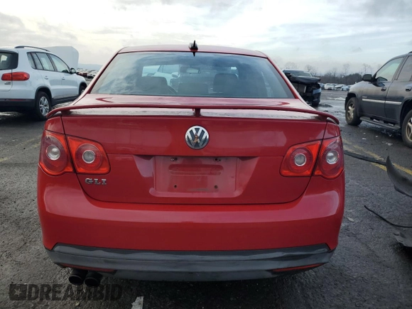 2006 Volkswagen Jetta Sedan GLI 2.0L Turbo with VIN 3VWWJ71K56M767278, listed as a Copart auction lot 85437384 with 178,847 mi miles and Salvage Title. Bid and sale history available at carsss.com. Image 6.