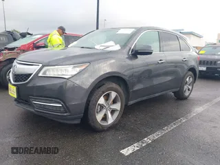 2016 Acura MDX with VIN 5FRYD3H23GB007677, listed as a IAAI auction lot 41586346 with 104,586 mi miles. Bid and sale history available at carsss.com. Image 18.