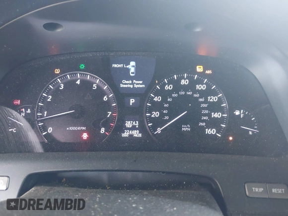 2007 Lexus LS 460 z VIN JTHBL46F575044235, wystawiony jako IAAI lot #42518998 z przebiegiem 224 489 mil mil oraz . Historia ofert i sprzedaży dostępna na DreamBid. Obrazek 7.