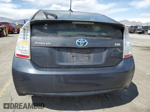 2010 Toyota Prius II with VIN JTDKN3DU6A0079345, listed as a Copart auction lot 53816475 with 236,514 mi miles and Salvage Title. Bid and sale history available at DreamBid. Image 6.