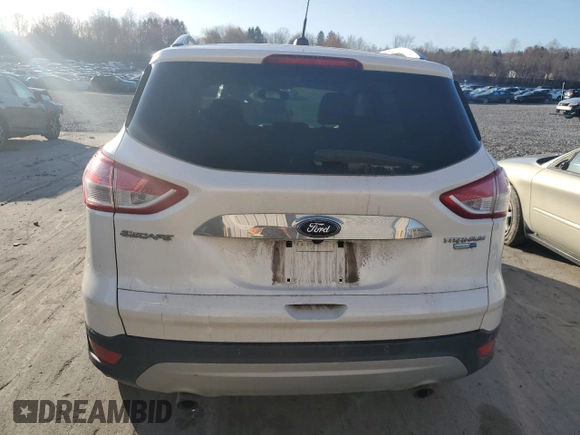 2015 Ford Escape Titanium with VIN 1FMCU9J98FUA48085, listed as a Copart auction lot 53668985 with 205,609 mi miles and Salvage Title. Bid and sale history available at carsss.com. Image 6.