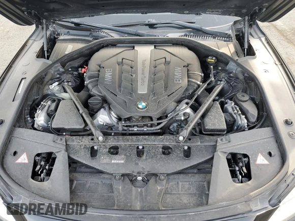 2015 BMW 7 Series 750i xDrive with VIN WBAYB6C56FD966052, listed as a Copart auction lot 47776235 with 123,754 mi miles and Clean Title. Bid and sale history available at DreamBid. Image 11.