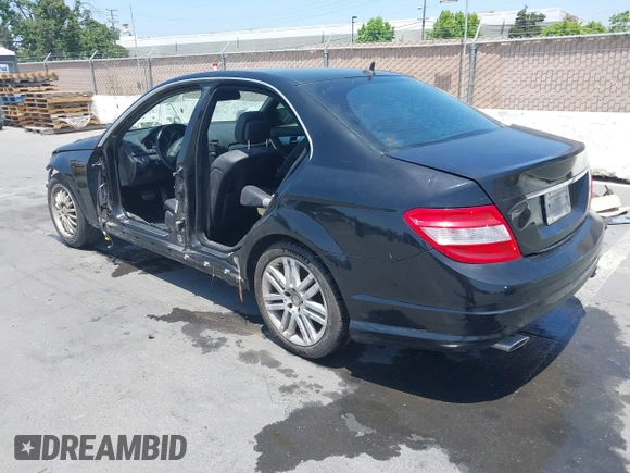 2009 Mercedes-Benz C 300 Sport with VIN WDDGF54X59R066611, listed as a IAAI auction lot 42427651 with Not provided miles and . Bid and sale history available at DreamBid. Image 3.