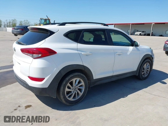 2017 Hyundai Tucson SE with VIN KM8J23A45HU343355, listed as a IAAI auction lot 41864766 with 115,931 mi miles and . Bid and sale history available at DreamBid. Image 4.