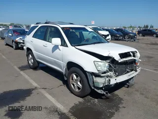 2001 Lexus RX 300 with VIN JTJGF10U410107721, listed as a IAAI auction lot 42217193 with 233,156 mi miles and . Bid and sale history available at DreamBid. Image 1.