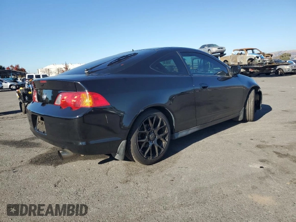 2002 Acura RSX Manual with VIN JH4DC53812C014223, listed as a Copart auction lot 81935934 with 131,353 mi miles and Salvage title. Bid and sale history available at DreamBid. Image 3.