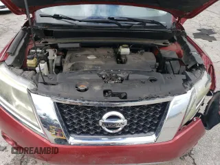 2014 Nissan Pathfinder S with VIN 5N1AR2MM3EC672574, listed as a Copart auction lot 60650325 with 139,558 mi miles and Salvage title. Bid and sale history available at DreamBid. Image 12.