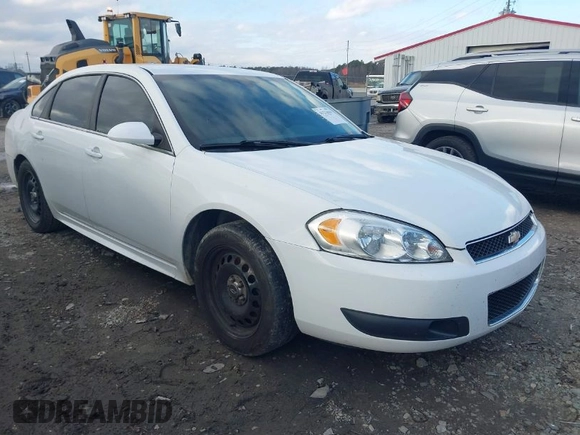 2013 Chevrolet Impala Police z VIN 2G1WD5E38D1124003, wystawiony jako IAAI lot #41231039 z przebiegiem 172 366 mil mil oraz . Historia ofert i sprzedaży dostępna na DreamBid. Obrazek 1.