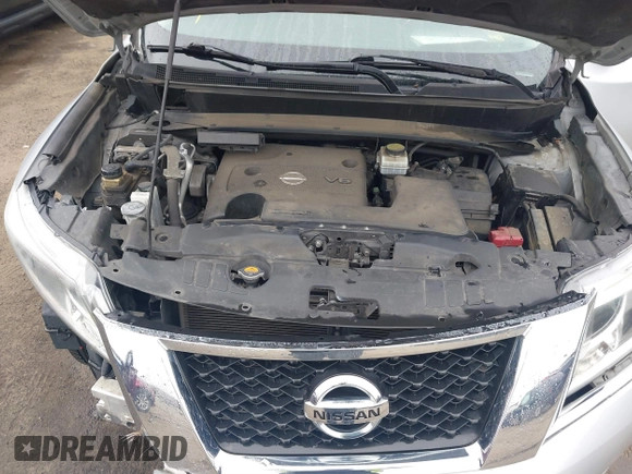2014 Nissan Pathfinder S with VIN 5N1AR2MM3EC727461, listed as a IAAI auction lot 41789367 with 125,341 mi miles and . Bid and sale history available at DreamBid. Image 10.