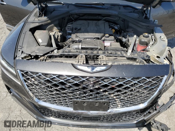 2024 Genesis GV80 с VIN KMUHBDSB8RU161721, выставлен на аукционе Copart как лот 57120365 с пробегом 17 772 миль миль и Списание • Salvage title. История ставок и продаж доступна на DreamBid. Изображение 12.