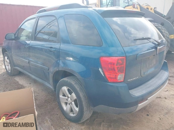 2007 Pontiac Torrent with VIN 2CKDL63F076106292, listed as a IAAI auction lot 41510442 with 222017 miles. Bid and sale history available at carsss.com. Image 3.