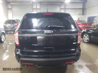 2015 Ford Utility Police Interceptor with VIN 1FM5K8ARXFGC52121, listed as a Copart auction lot 48856875 with 194,337 mi miles and Salvage Title. Bid and sale history available at carsss.com. Image 6.