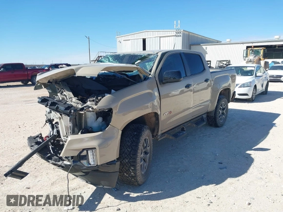 2022 GMC Canyon 4WD AT4 with VIN 1GTG6FENXN1209168, listed as a IAAI auction lot 41395982 with 39,779 mi miles and . Bid and sale history available at carsss.com. Image 17.