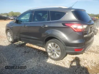 2017 Ford Escape Titanium with VIN 1FMCU0J92HUA37355, listed as a Copart auction lot 52365875 with 82,651 mi miles and Salvage Title. Bid and sale history available at carsss.com. Image 2.