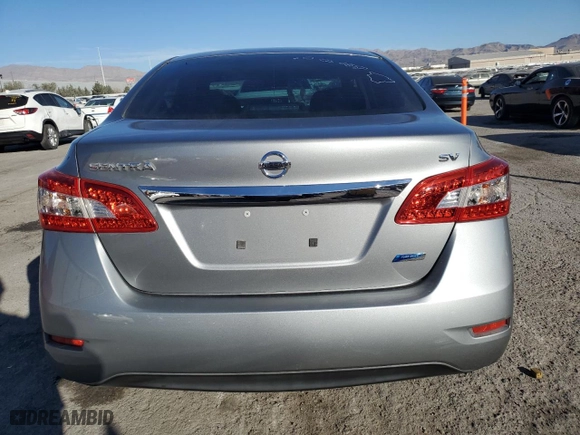 2014 Nissan Sentra SV with VIN 3N1AB7AP3EY302854, listed as a Copart auction lot 83609464 with 77,848 mi miles and Salvage Title. Bid and sale history available at carsss.com. Image 6.
