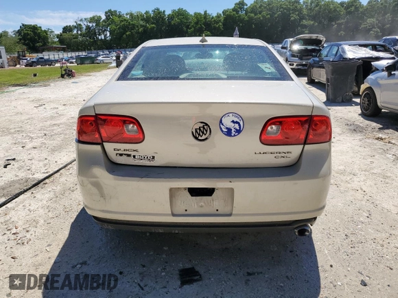 2011 Buick Lucerne CXL with VIN 1G4HC5EM0BU136896, listed as a Copart auction lot 49764835 with 118,413 mi miles and Non Repairable. Bid and sale history available at DreamBid. Image 6.