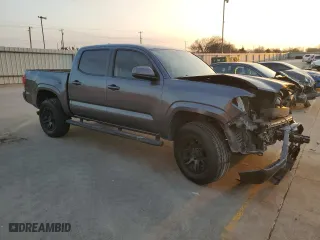 2018 Toyota Tacoma SR with VIN 5TFAX5GN0JX125801, listed as a Copart auction lot 44129015 with 0 mi miles and Salvage Title. Bid and sale history available at carsss.com. Image 4.