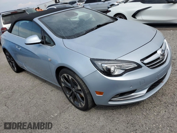 2018 Buick Cascada Premium with VIN W04WH3N58JG094723, listed as a Copart auction lot 74900764 with Not provided miles and Non repairable. Bid and sale history available at DreamBid. Image 4.