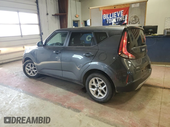 2023 Kia Soul LX with VIN KNDJ23AU6P7878731, listed as a Copart auction lot 52490145 with 40,346 mi miles and Salvage Title. Bid and sale history available at carsss.com. Image 2.