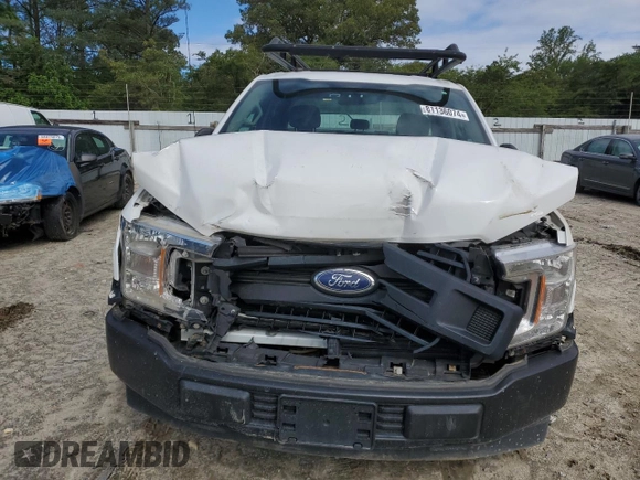2018 Ford F-150 XL with VIN 1FTEX1CBXJFA58281, listed as a Copart auction lot 81136074 with 114,007 mi miles and Salvage title. Bid and sale history available at DreamBid. Image 5.