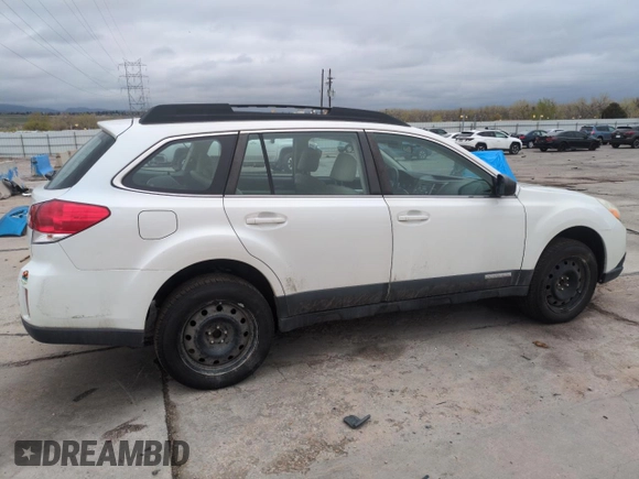 2011 Subaru Outback 2.5i z VIN 4S4BRCAC8B3443180, wystawiony jako Copart lot #54712355 z przebiegiem 160 567 mil mil oraz Tytuł czysty. Historia ofert i sprzedaży dostępna na DreamBid. Obrazek 3.