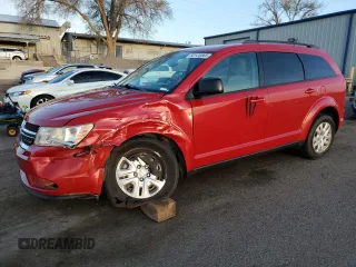 2016 Dodge Journey American Value with VIN 3C4PDCABXGT185692, listed as a Copart auction lot 52123065 with 40,963 mi miles and Salvage Title. Bid and sale history available at DreamBid. Image 1.