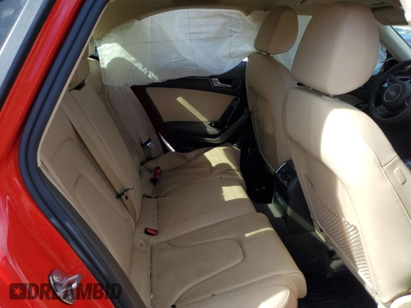 2016 Audi A4 Premium with VIN WAUAFAFL9GN008392, listed as a Copart auction lot 43998095 with 39,901 mi miles and Salvage Title. Bid and sale history available at carsss.com. Image 10.