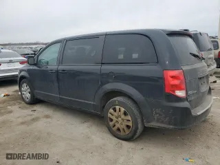 2018 Dodge Grand Caravan SE with VIN 2C4RDGBGXJR137257, listed as a Copart auction lot 44750595 with 128,236 mi miles and Salvage Title. Bid and sale history available at carsss.com. Image 2.