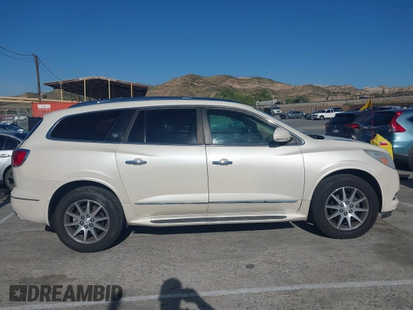 2015 Buick Enclave Leather with VIN 5GAKRBKD7FJ222825, listed as a IAAI auction lot 41987918 with 176,616 mi miles and . Bid and sale history available at DreamBid. Image 13.