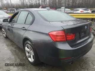 2015 BMW 3 Series 320i with VIN WBA3B1C55FK136932, listed as a Copart auction lot 44278445 with 153,693 mi miles and Salvage Title. Bid and sale history available at carsss.com. Image 2.