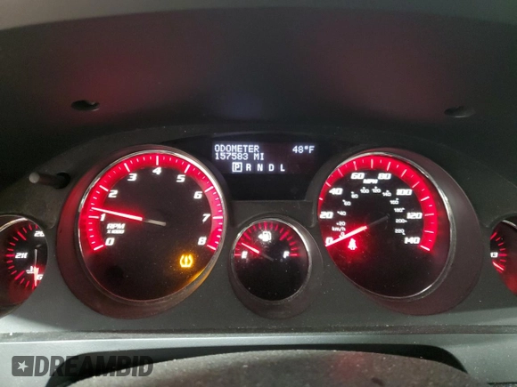 2011 GMC Acadia Denali with VIN 1GKKVTED1BJ265907, listed as a Copart auction lot 53172605 with 157,583 mi miles and Clean Title. Bid and sale history available at carsss.com. Image 9.