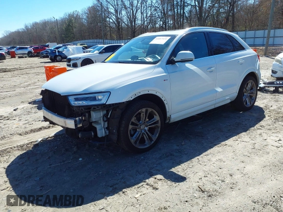 2018 Audi Q3 Premium Plus z VIN WA1JCCFS9JR019286, wystawiony jako IAAI lot #41607434 z przebiegiem 128 709 mil mil oraz . Historia ofert i sprzedaży dostępna na DreamBid. Obrazek 18.