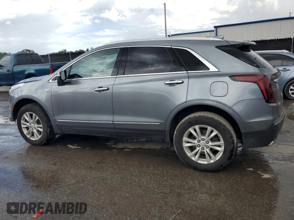 2021 Cadillac XT5 FWD Luxury with VIN 1GYKNAR4XMZ222840, listed as a Copart auction lot 62827165 with 36,637 mi miles and Non repairable. Bid and sale history available at DreamBid. Image 2.