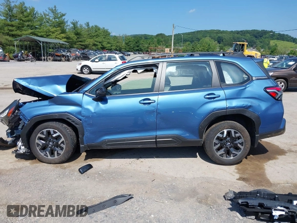 2025 Subaru Forester with VIN JF2SLDAC7SH407416, listed as a IAAI auction lot 42566823 with 13,165 mi miles and . Bid and sale history available at DreamBid. Image 15.
